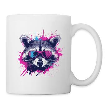 Urban Splash: The 'Splash Raccoon' - Mug - white - Right