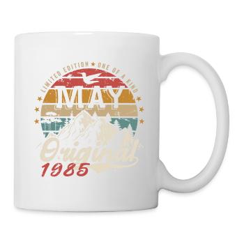 Mai 1985 Cadeau D'anniversaire Mai 1985 Original - Mug blanc - blanc - Droite