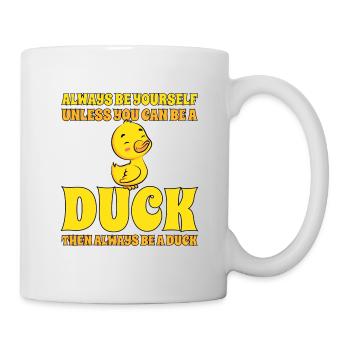 Cute Duck Always Be A Duck Duck Lover - Mug - white - Right