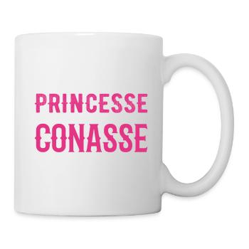 It's Hard to Be a Princess and a Fool - Mug - white - Right
