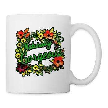 Naturally Gorgeous - Mug - white - Right