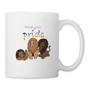 Fierté Lion Pride, LGBTQIA+, Drag - Mug blanc - blanc - Droite