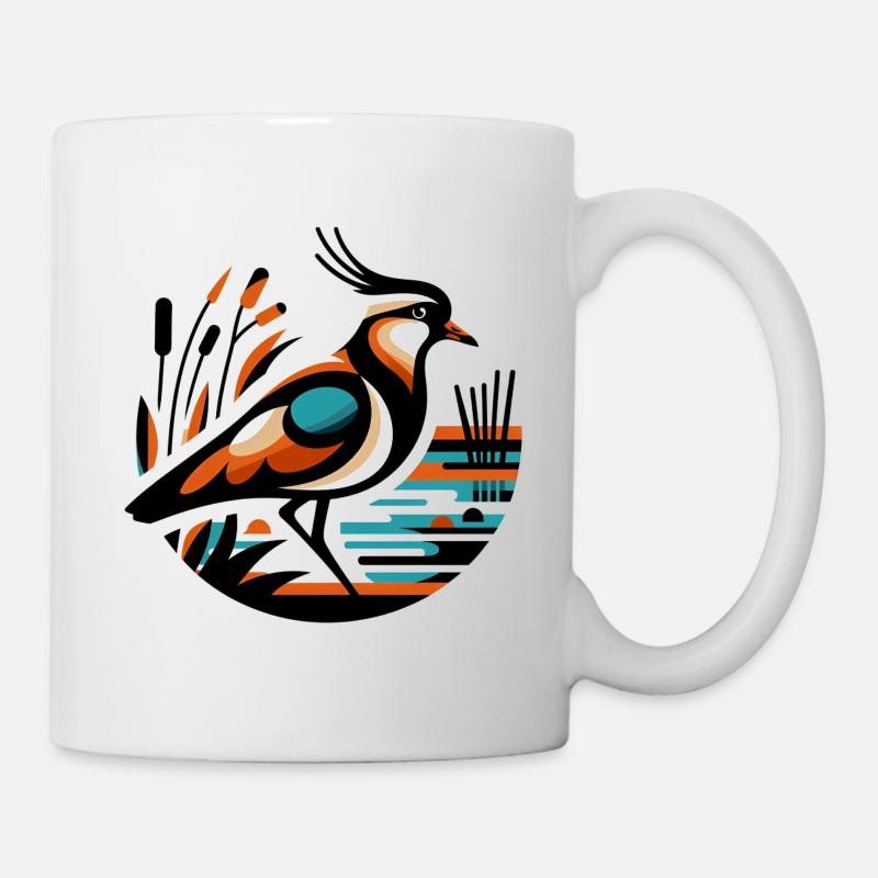 Kiebitz - Tasse - Weiß