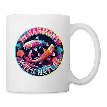 In Harmony with Nature - Mug - white - Right