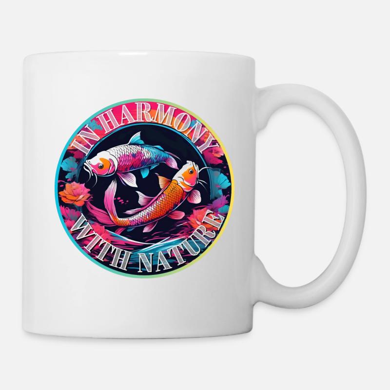 In Harmony with Nature - Tasse - Weiß