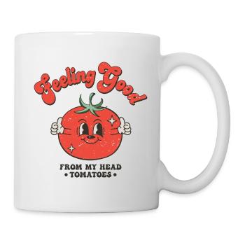 Tomato and good mood - Mug - white - Right