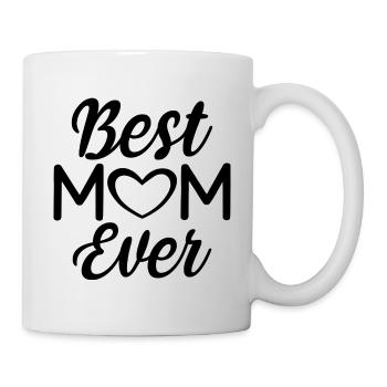 Meilleure maman - Mug blanc - blanc - Droite
