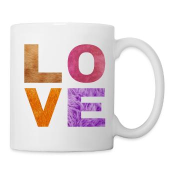 L O V E - Mug - white - Right