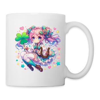 Lucky Lucy - Tasse - Weiß - Rechts