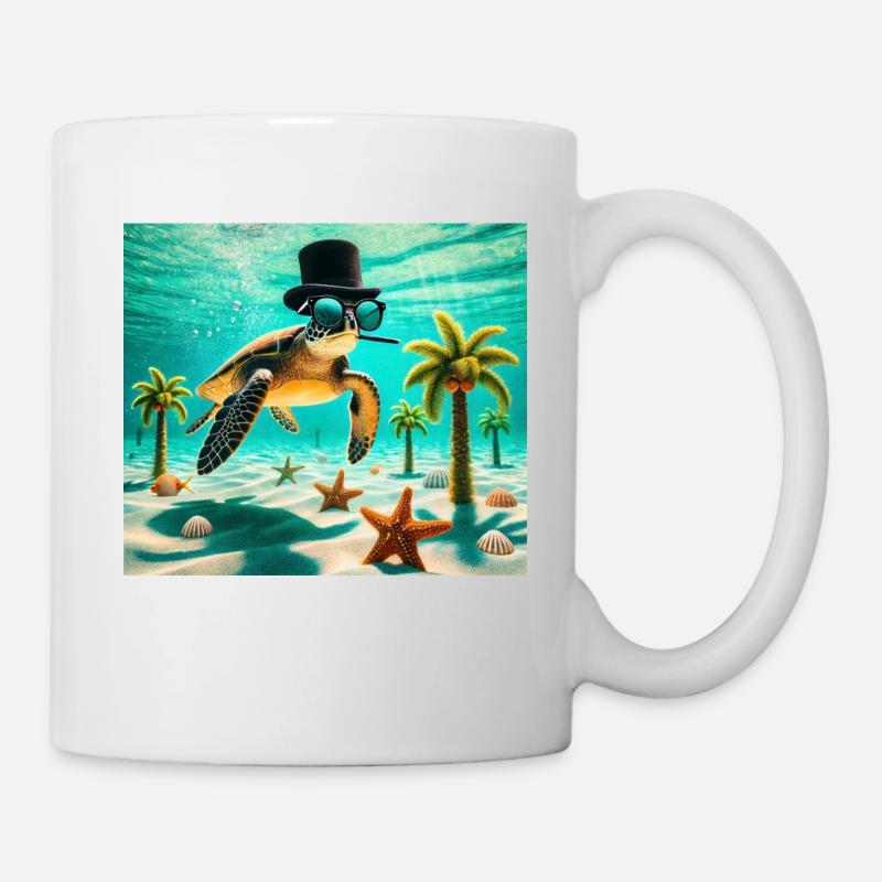 Turtle - Mug - white
