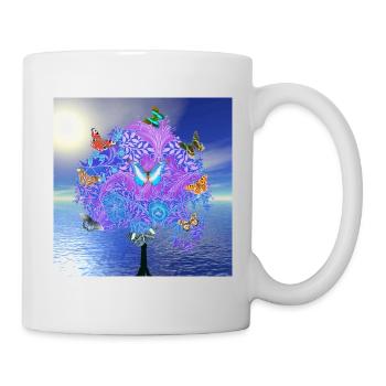 Butterfly Tree - Mug - white - Right