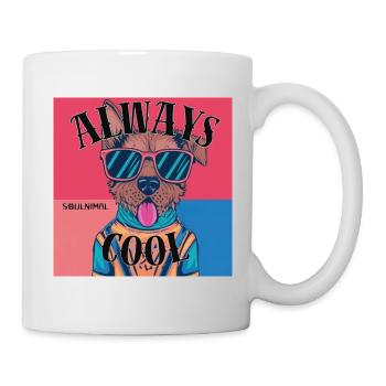 ALWAYS COOL - Mug - white - Right