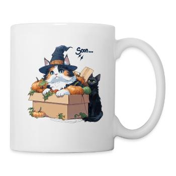 Bald... - Tasse - Weiß - Rechts