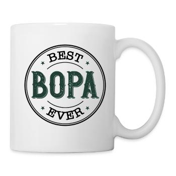Bester Bopa aller Zeiten - Tasse - Weiß - Rechts
