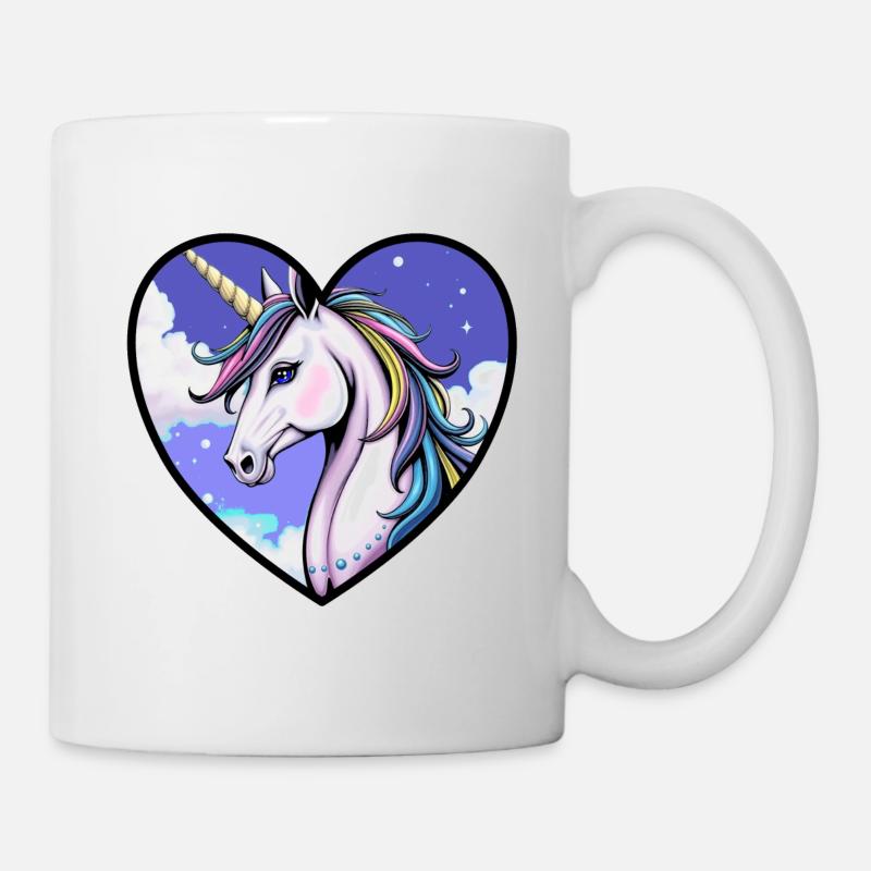 Einhorn - Tasse - Weiß