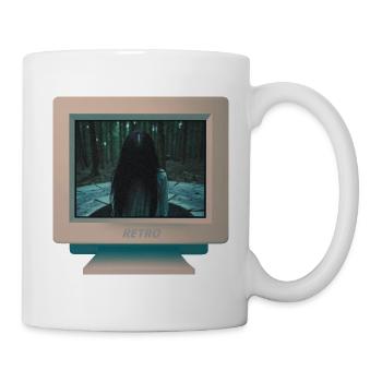 CRT-Design - Geistermädchen 2 - Tasse - Weiß - Rechts