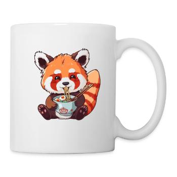 Red Panda Little Panda Ramen - Mug - white - Right