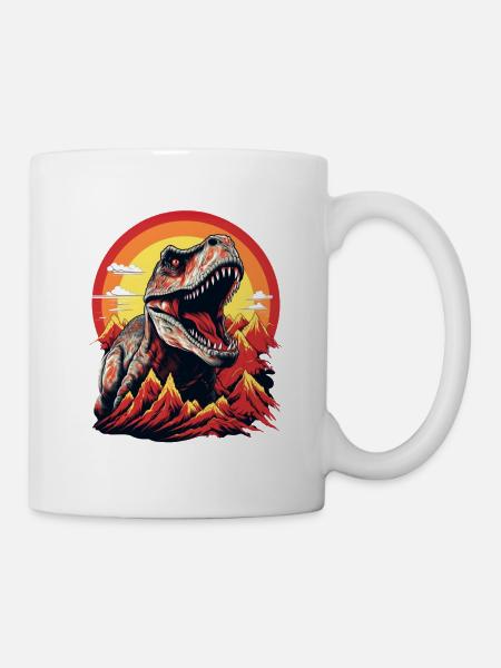 Tyrannosaurus - Mug - white