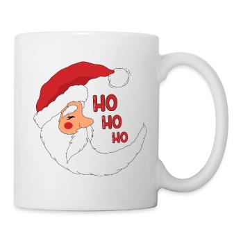 Le Père Noël sous la forme d’un mois - Mug blanc - blanc - Droite