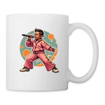 Elf Rapper in Action - Mug - white - Right