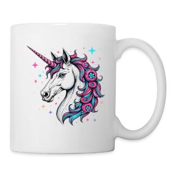 Zauberhaftes Einhorn 01 - Tasse - Weiß - Rechts