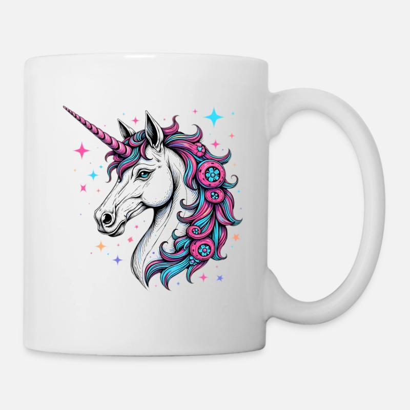 Zauberhaftes Einhorn 01 - Tasse - Weiß