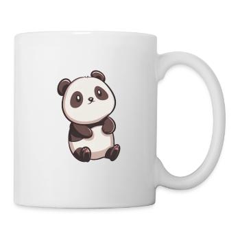 Süßer Panda, Chibi Panda, Kawaii - Tasse - Weiß - Rechts