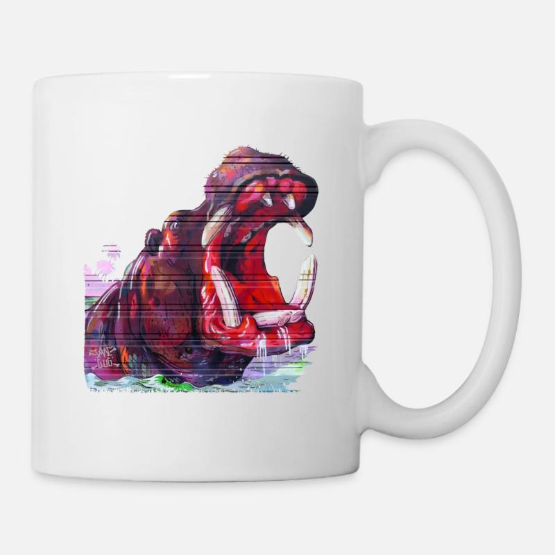 Highpopotamus - Mug blanc - blanc