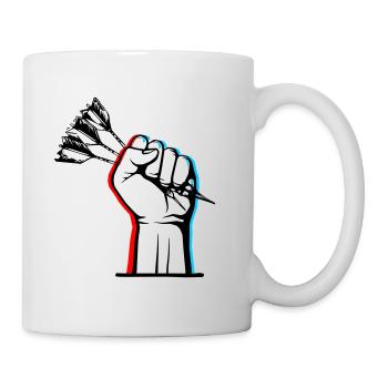 DartArt - Tasse - Weiß - Rechts
