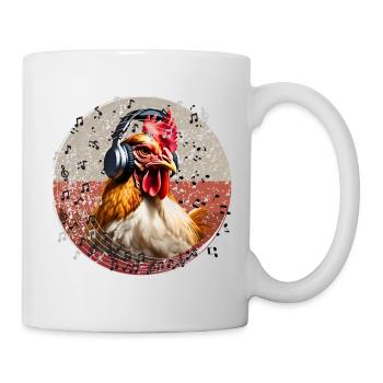 Schnabel to the Beat - Tasse - Weiß - Rechts
