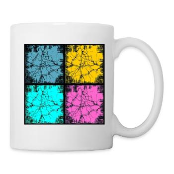 Popart urban style - Tasse - Weiß - Rechts