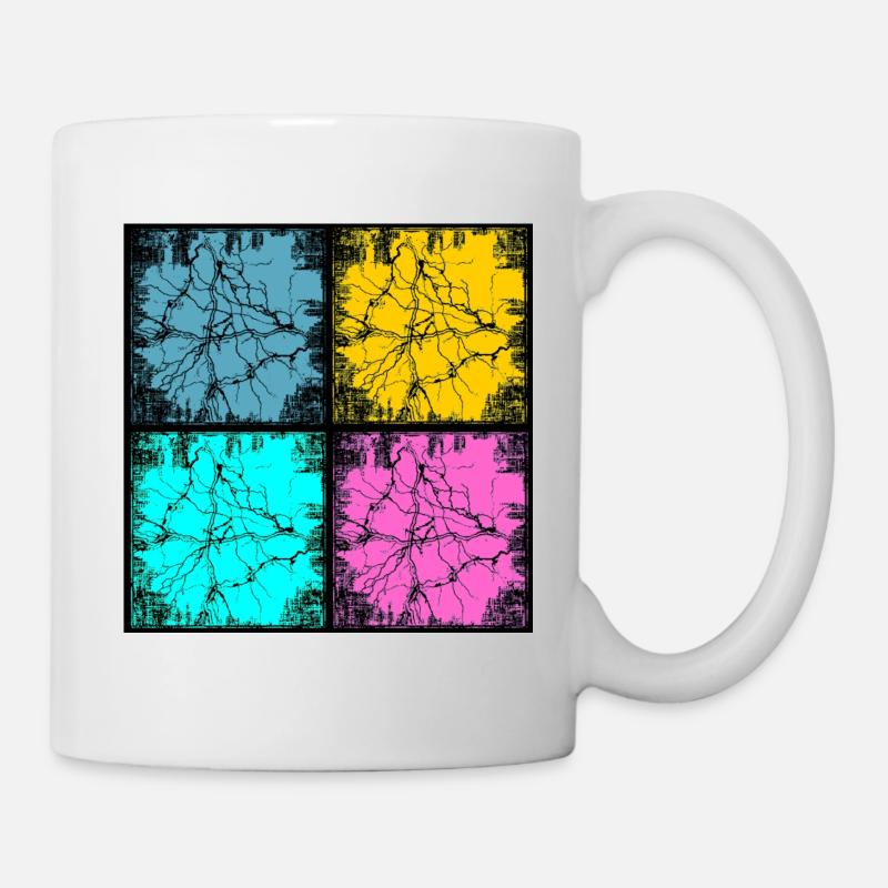 Style urbain Popart - Mug blanc - blanc
