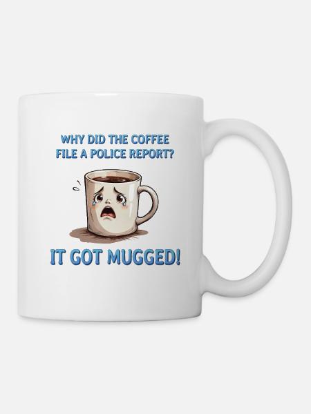 Mugged Coffee - Mugged Coffee - Tasse - Weiß