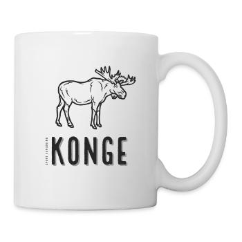 MOOSE & KING MOTIF - HOODIES AND T-SHIRTS LIGHT - Mug - white - Right