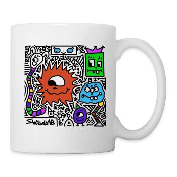 AMUSEMENT - Mug blanc - blanc - Droite