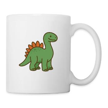 Dino - Tasse - Weiß - Rechts