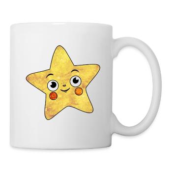 Kosmischer Stern - Tasse - Weiß - Rechts
