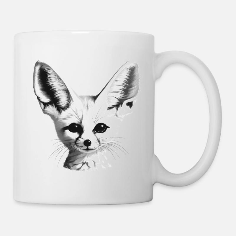Fennec - Mug blanc - blanc