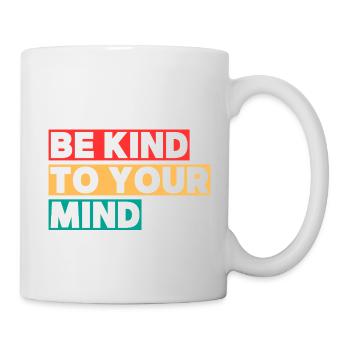 Motivation Verstand Inspiration Mindset - Tasse - Weiß - Rechts