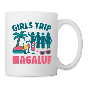 Voyage entre filles Magaluf Fête - Mug blanc - blanc - Droite