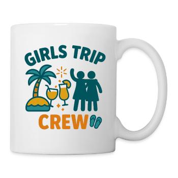 Girls Trip Crew Matching Shirt - Mug - white - Right
