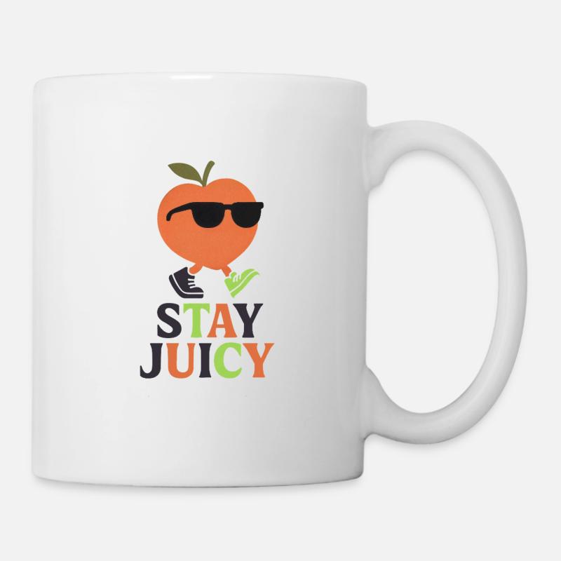 Stay Juicy - Tasse - Weiß