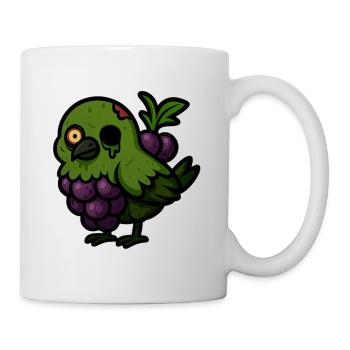 Zombie-Taube - Tasse - Weiß - Rechts