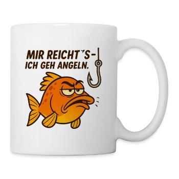 Nautic Design I've had enough, I'm going fishing Fish - Mug - white - Right