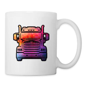 Cool truck - Mug - white - Right