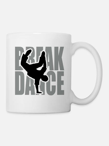 Breakdance danseur breakdancer breakdancing - Mug blanc - blanc