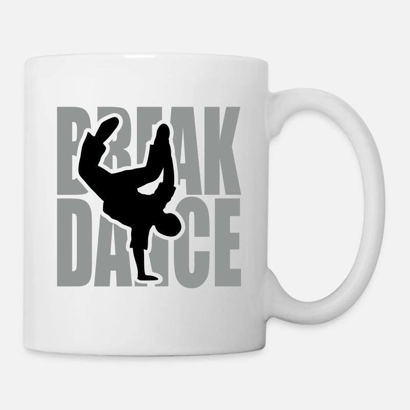 Breakdance danseur breakdancer breakdancing - Mug blanc - blanc