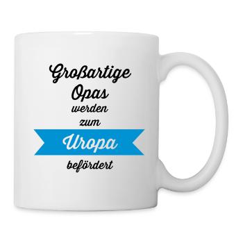 Großartige Opas - Tasse - Weiß - Rechts