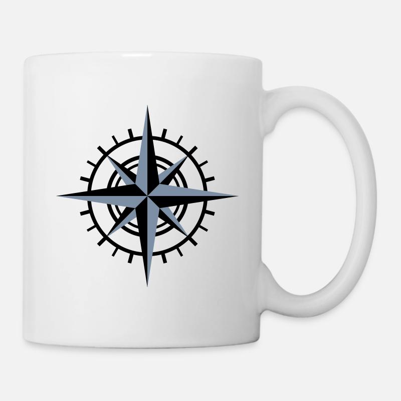Compass - Mug - white