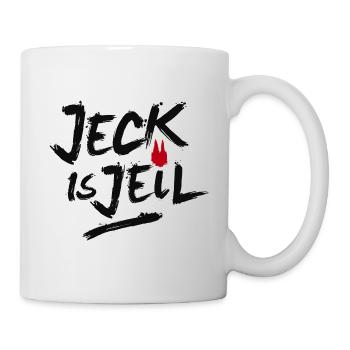 Jeck is Jeil - Tasse - Weiß - Rechts